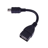 USB Host Cable Mini B Male to USB A Female OTG