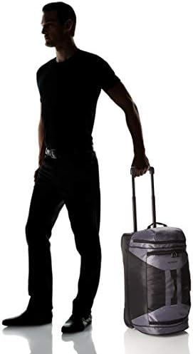 Samsonite Andante 2 Drop Bottom Wheeled Rolling Duffel Bag, Riverrock/Black, 22-Inch 10 Samsonite Andante 2 Drop Bottom Wheeled Rolling Duffel Bag, Riverrock/Black, 22-Inch