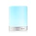 Touch Lamp, Night Light Bluetooth Speaker Portable Wireless Music Speakers, Beside Table Lamp Dimmable 3 White Light Levels RGB Color Changing with Metal Handle TF Card/AUX-IN Supported