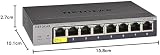 NETGEAR GS108T-300PES 8-Port Gigabit Smart Managed Plus Ethernet Switch view 3