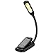 LED Book Light, HOLIFE Mini Rechargeable Reading Lights Portable Easy Clip on Reading Lamp Soft Table Light with 3-level Brightness, Eye-care Protection for Bookworms, Night Reading, Kindle