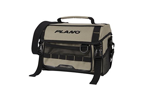Plano PLAB36121 Weekend Series 3600 Size Softsider Tackle Bag, Tan, Premium Tackle Storage