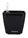Aquaphoric Self Watering Planter (5") + Fiber Soil = Foolproof Indoor Home Garden. Decorative Planter Pot for All Plants, Flowers, Herbs, African primary