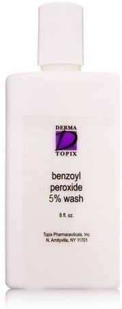 Topix Benzoyl Peroxide 5% Wash 8 fl. oz. New