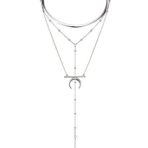 image for Kercisbeauty Unique Gift Beach Boho Multi layer Geometry Gold Circle C