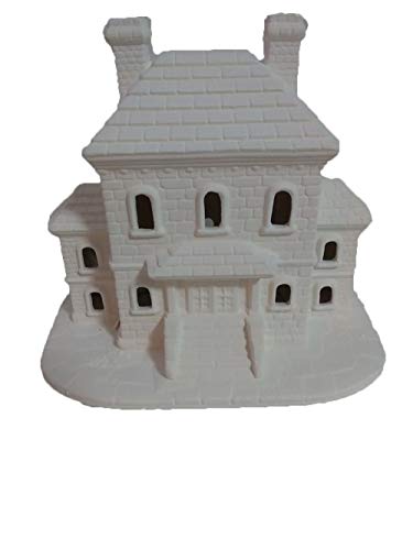 Village Jail 6" Ready to Paint Ceramic Bisque