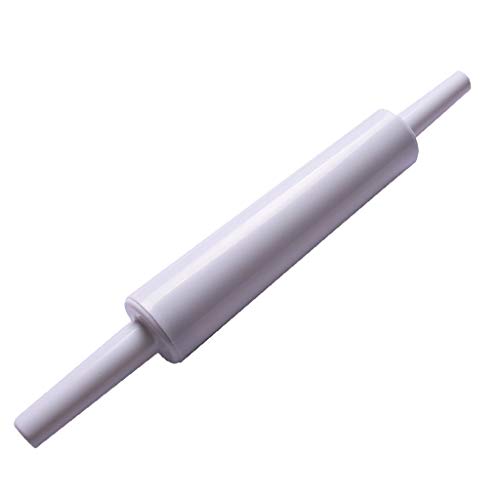 image for KESEELY Plastic Rolling Pin Embossing Baking Pastry Roller Decorating 