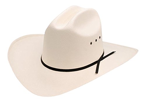 Western express low crown cattleman straw hatelastic s/…