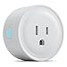 PowerBear Smart Plug | Wifi Plug | Voice and App Controlled Wi-Fi Mini Outlet | Amazon Alexa and Google Home Compatible [White] ¡­