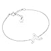 HUAN XUN Alphabet Letter Initial Bracelets A to Z Friendship Gifts Jewelrys for Womens Girls
