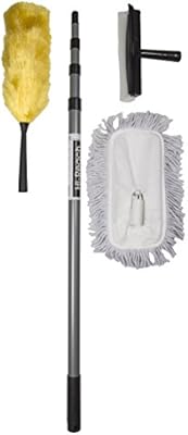 High Reach Cleaning Kit With 10 Foot Extension Pole For High