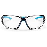 SolidWork professional safety glasses with integrated side protection - eye protection with clear, fog-free, scratch-resistant and UV protective coated lenses - Spectacles incl. storage bag