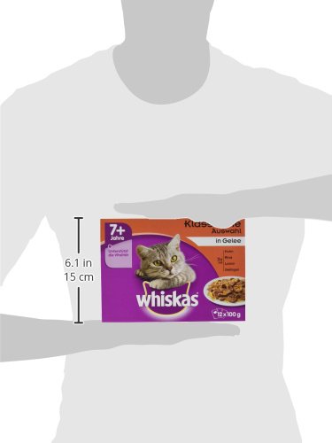 whiskas 7 + Comida para Gatos &ndash; alimento h&uacute;medo Gatos a (Selecci&oacute;n cl&aacute;sica.)