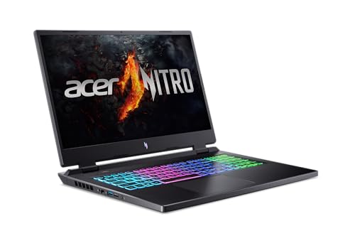 Acer Nitro 17 Gaming Laptop | Intel Core i7-14650HX | NVIDIA GeForce RTX 4060 Laptop GPU | 17.3