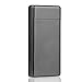 Kivors USB Rechargeable Windproof Arc Lighter Flameless Electronic Arc Lighter Double Arc Pulse Cigarette Metal Lighter (Black)