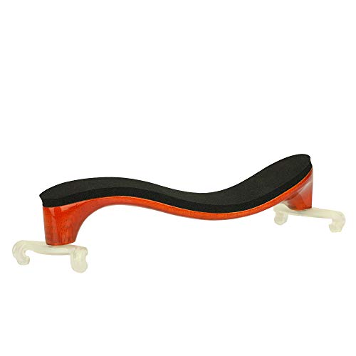 Violin Shoulder Rest for 4/4 and 3/4 Size, Healemo Wooden Shoulder Rest for Violin, Perfect for Beginners and Professionals