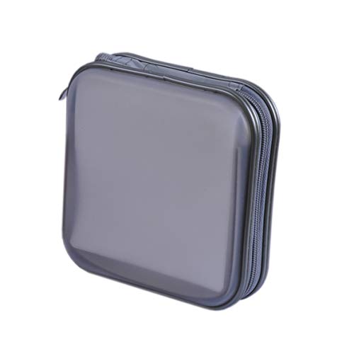 ZYHW Auto Car CD VCD DVD Organizer Square Case Storage Holder Black