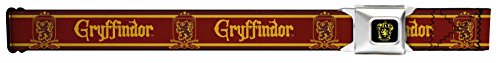 Gryffindor & Crest Stripe Reds/gold Seatbelt Belt