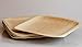 PALM NAKI Square Palm Leaf Plates | Compostable, Eco-Friendly Bamboo-Style Dinnerware for Events, Parties & Catering | Sturdy Disposable Plates 40, 8