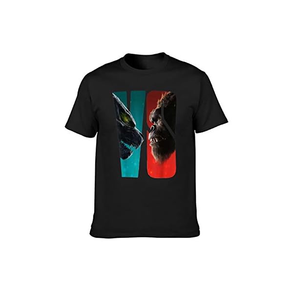 God-Zilla vs Kong Shirt Mens Womens 3D Print Graphic Short Sleeve T-Shirt - Image 4
