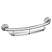 Moen LR2356DCH Home Care 16-Inch Screw-in Curved Bath Safety Grab Bar with Built-in Shelf, Chrome primary