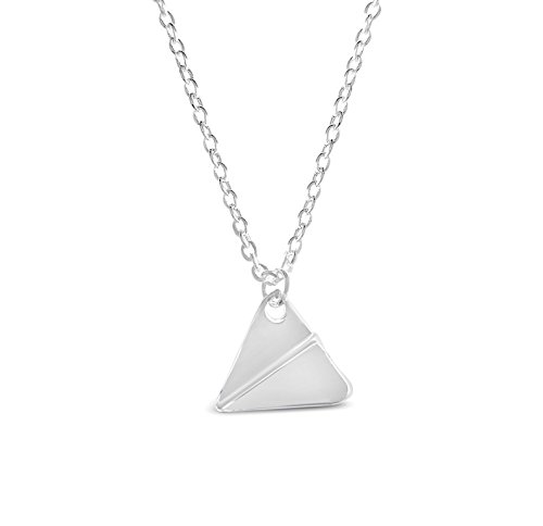 Rosa vila paper plane necklace - airplane inspired pend…