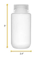 EISCO Reagent Bottle, 250ml - Wide Mouth with Screw