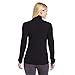 Minus33 Merino Wool Womens Woolverino Micro 1/4 Zip Black XX-Large