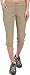 Columbia Women's Saturday Trail II Knee Pant, Water & Stain Resistant,Tusk,10 X 18