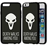 Overwatch Reaper 2 Iphone 6 Plus / iPhone 6S Plus Case Black Rubber QI