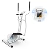 Klarfit Myon Cross crosstrainer 12kg vliegwiel SilentBelt System wit
