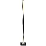 Brightech Helix LED Floor Lamp for Living Rooms - Get Compliments: Modern Standing Pole Light for Family Rooms, Bedrooms & Offices - Bright, Dimmable Contemporary Lighting - Classic Black