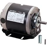 A.O. Smith GF2034 Century Resilient Base Split Phase Electric Motor, 115 Vac, 6.8 A, 1/3 Hp, 1725 Rpm
