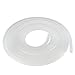 Uxcell a15121600ux0986 5 mm x7 mm Silicone Vacuum Food Grade Tube Beer Air Pump Hose Pipe, 3 m, Metal, 0.2
