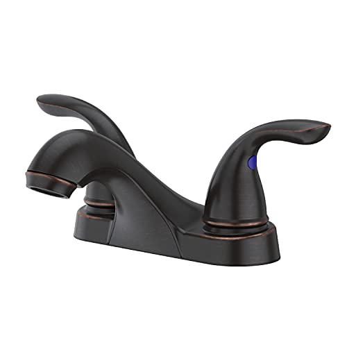 Pfirst Series 2-Handle 4" Centerset Bathroom Faucet LG143610Y