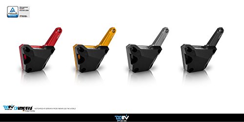 Dimotiv DMV Crash Pad - Right Engine for BMW S1000RR 09-16, HP-4 12-14, S1000XR 15-16, S1000R 14-15 (Black)