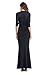 SUNNOW Womens Sexy Ladies Deep V Neck Party Dress Maxi Long Evening Dress (L, Black1)