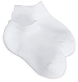 Jefferies Socks Boys 8-20  Seamless Toe Athletic Low Cut, 6-pack White, 8-9