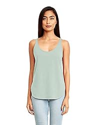 Next Level- Ladies Festival Tank - Stonewash Green