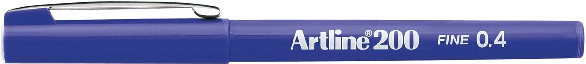 Artline 200 Purple Fineliner Technical Drawing Pens - Pack 12