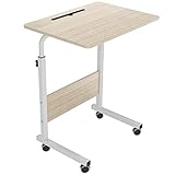 SogesHome 23.6 inch Adjustable Mobile Bed Table