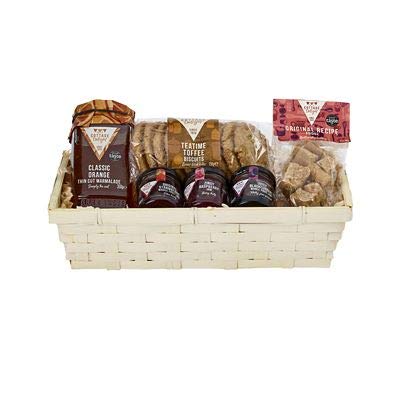 Cottage Delight Wicker Teatime Treats Christmas Hamper Amazon Co