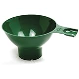Norpro Canning Funnel Plastic 2 1/8 inch stem, 4 3/4 inch mouth,Green,Set of Two
