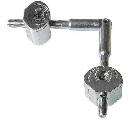 Blueprint Joinery Zipbolt Full Mitre Handrail Fixing for 90 Degree Turn - Combine 2X Rails Together with Angles Ranging from 80° - 180°. Zip Bolt with Cam Nuts. Staircase Handrail Kit.