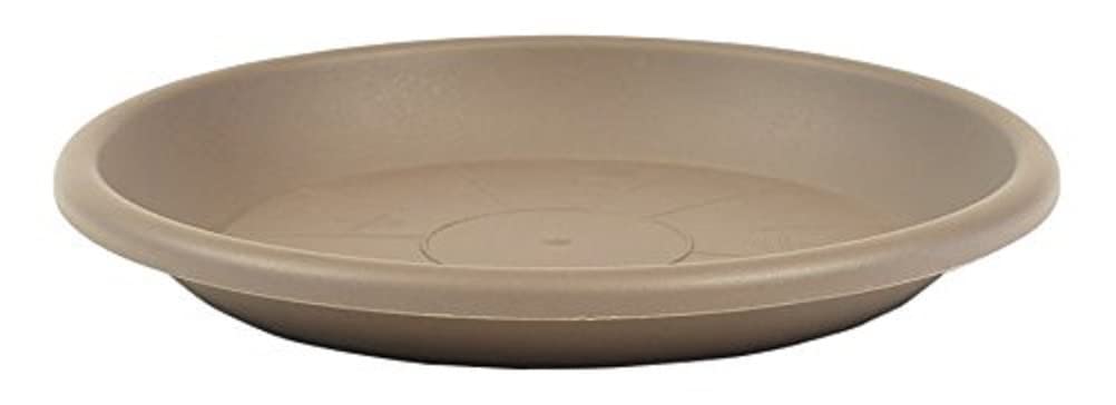 greemotion Round Pot Saucers Mira 49cm - UV and Frost Proof Plant Saucer to be Paired with "Fiona" Garden Pot Series - Plastic Flower Pot Saucers
