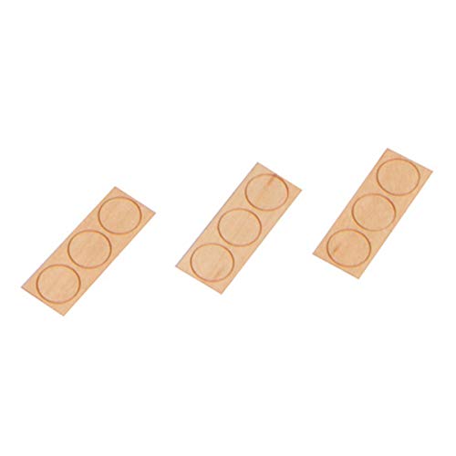 Maple Screw Hole Covers x 9