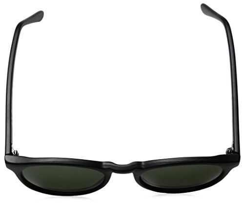 A.J. Morgan Grad School Round Sunglasses, Matte Black, 48 mm