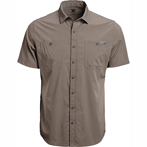 Vortex Optics Alpine Cove Short Sleeve Shirts (Morel, XX-Large) at Amazon