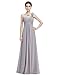 Ever Pretty Flower One Shoulder Empire Waist Floor Length Bridesmaids Dress 09768