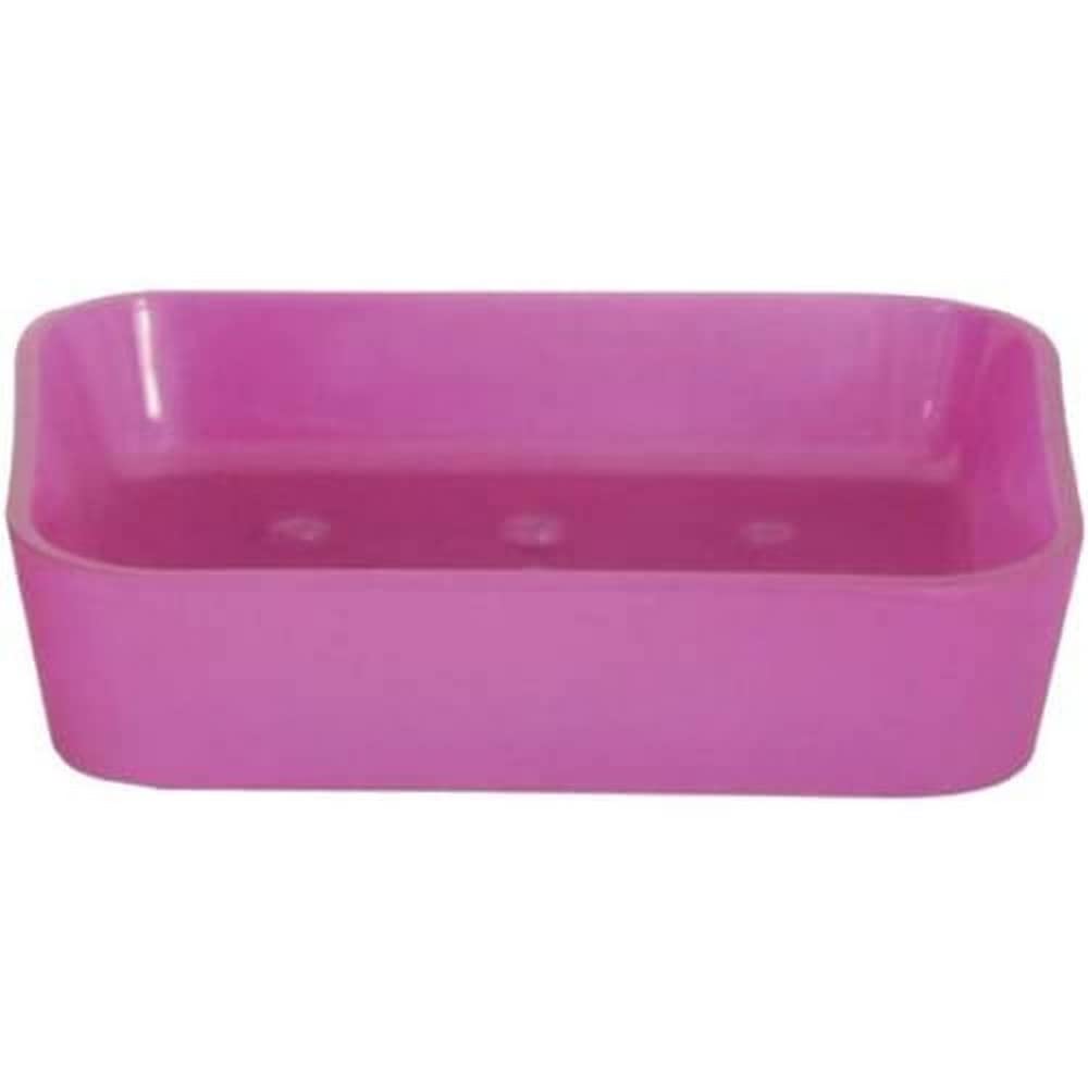 MSV "Monaco Soap Dish with Soft Touch, Purple
